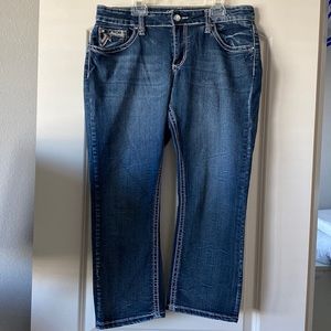 Love Indigo Premium Capri Jeans